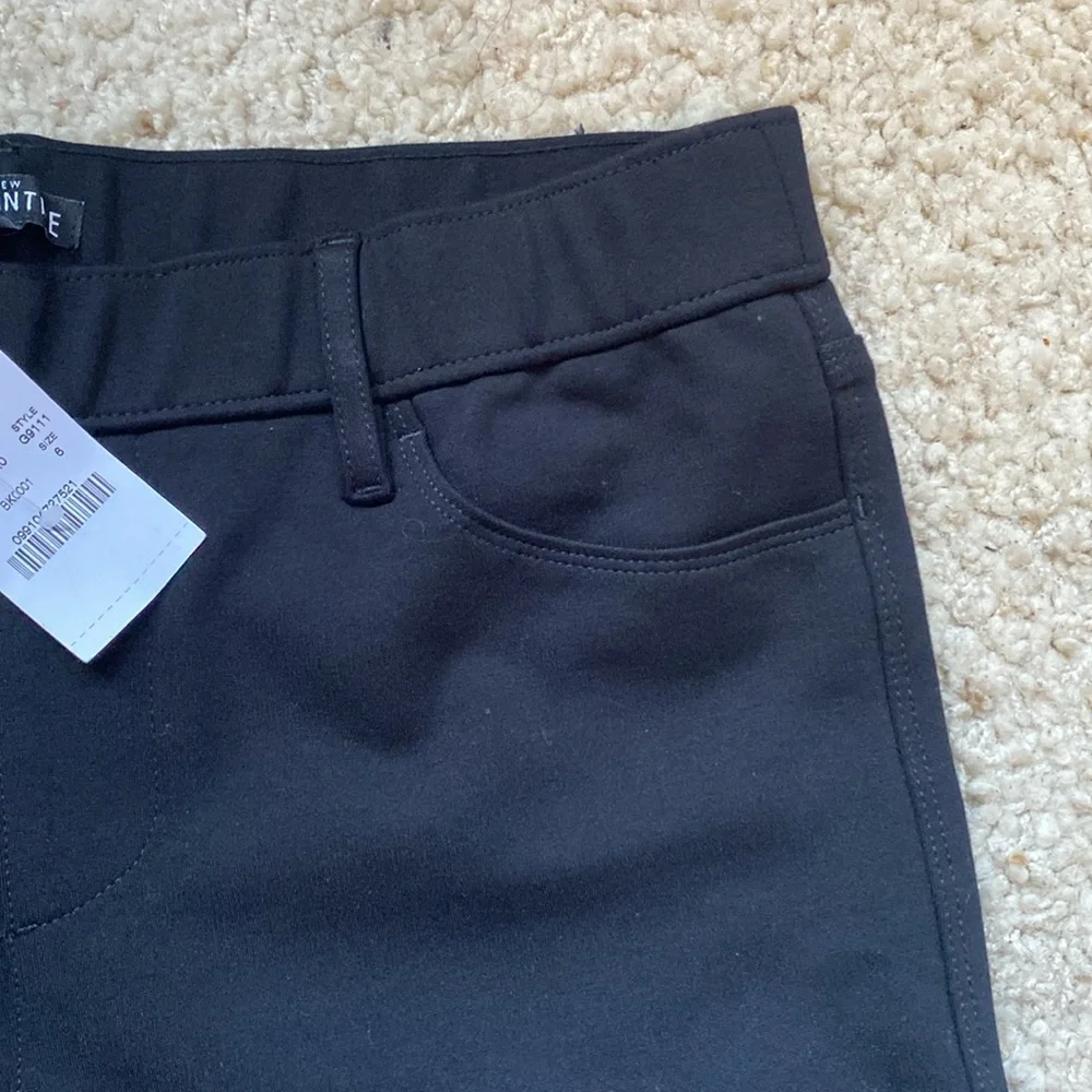 NWT J.Crew Mercantile Gigi Black Ponte Pants - Picture 4 of 6